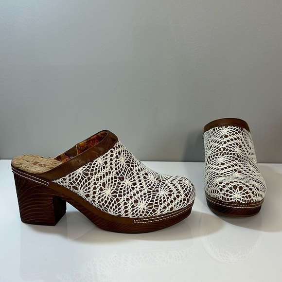 Korks Nora Crochet Clog Size 9 - Picture 1 of 13